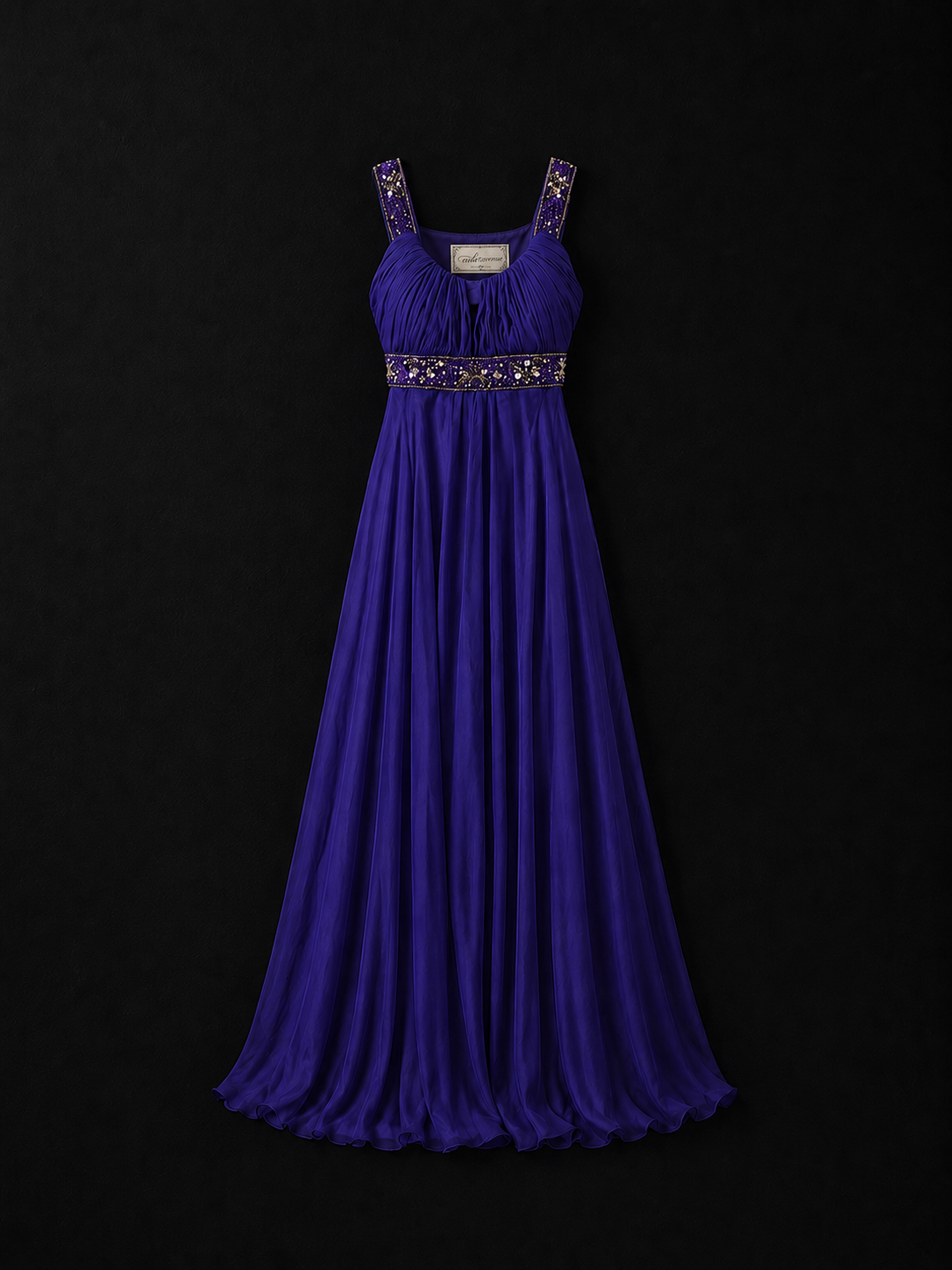 Amethyst Grace Evening Gown