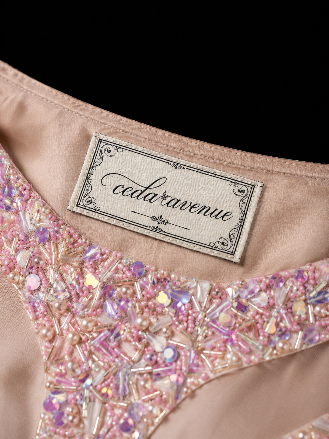 Crystal Crown Princess Cocktail Dress