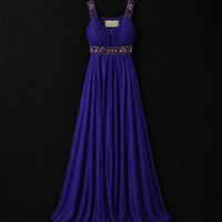 Amethyst Grace Evening Gown