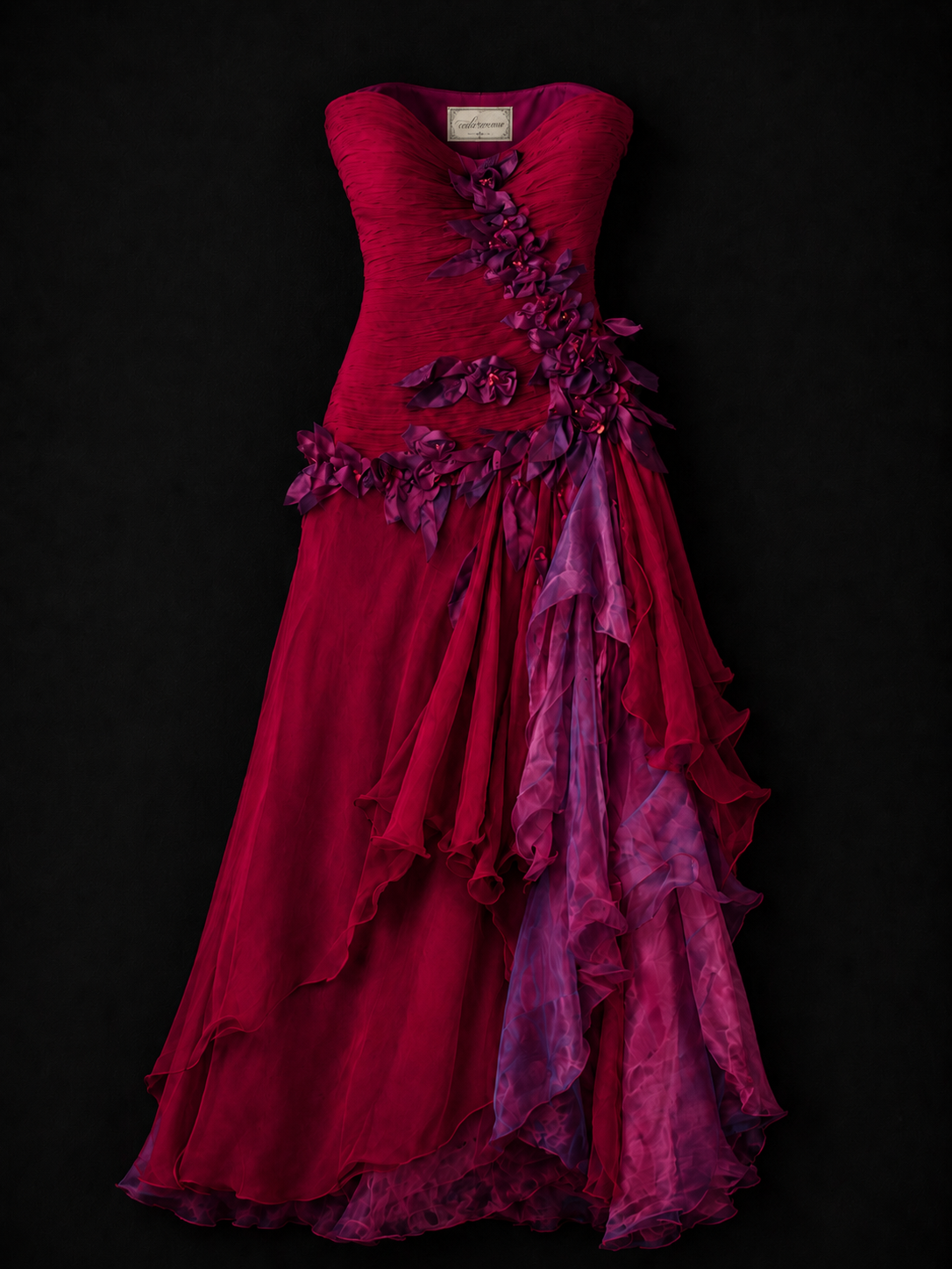 Rose of Thorns Silk Elegance Dress