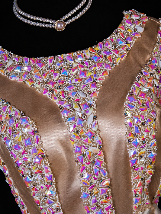 Crystal Crown Princess Cocktail Dress