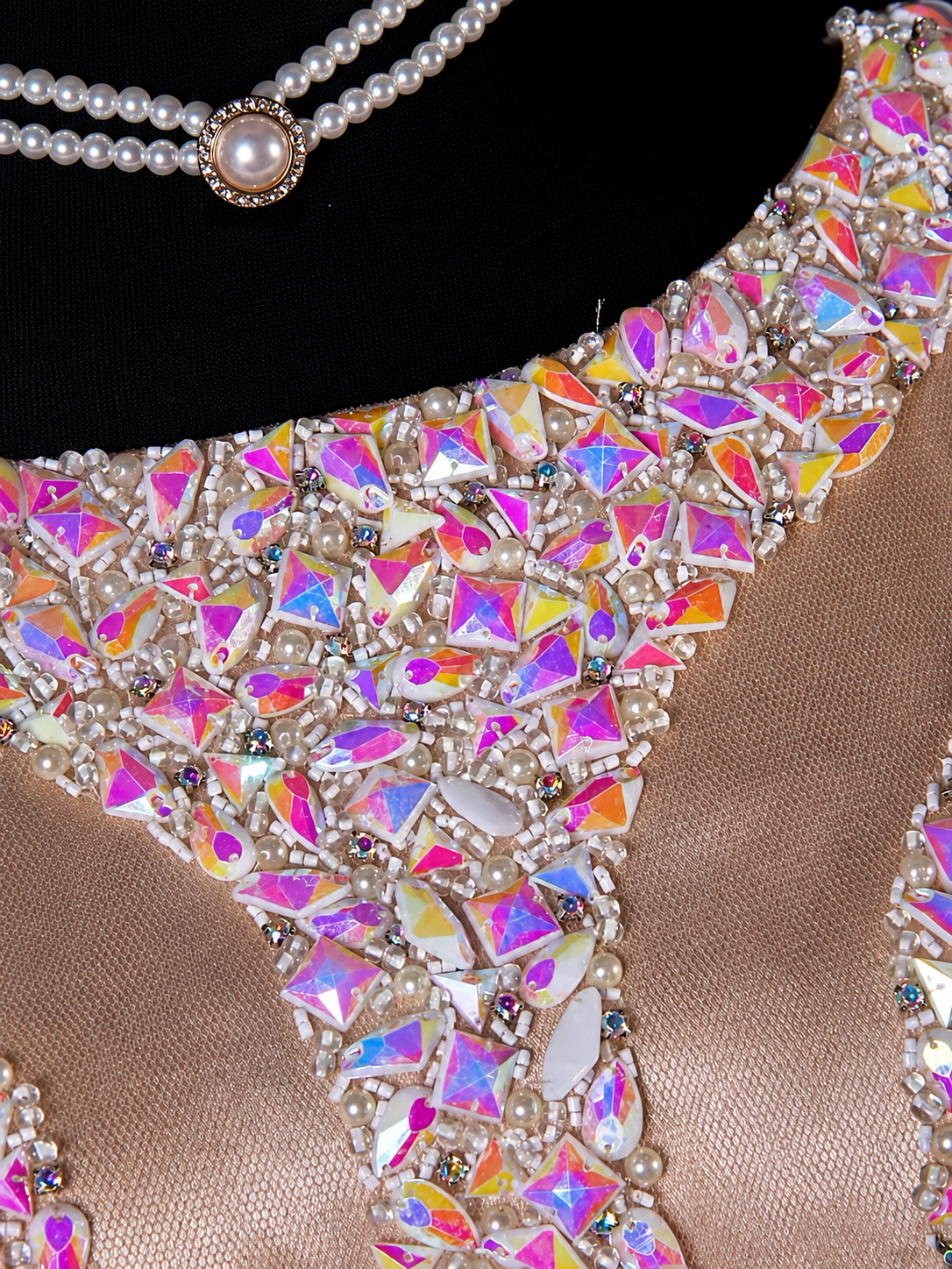 Crystal Crown Princess Cocktail Dress