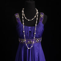 Amethyst Grace Evening Gown