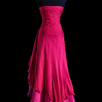 Rose of Thorns Silk Elegance Dress
