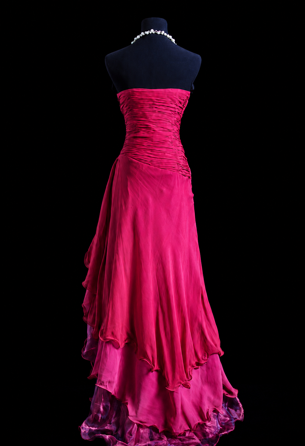 Rose of Thorns Silk Elegance Dress