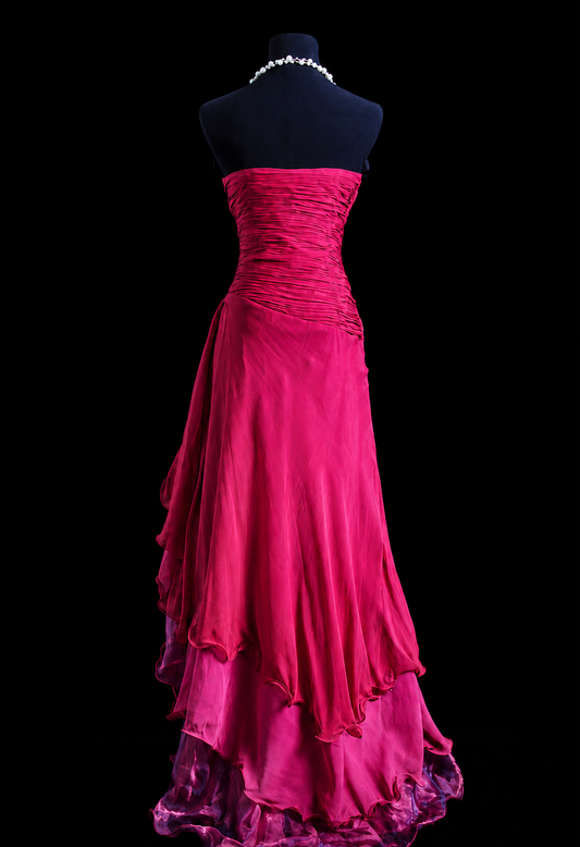 Rose of Thorns Silk Elegance Dress