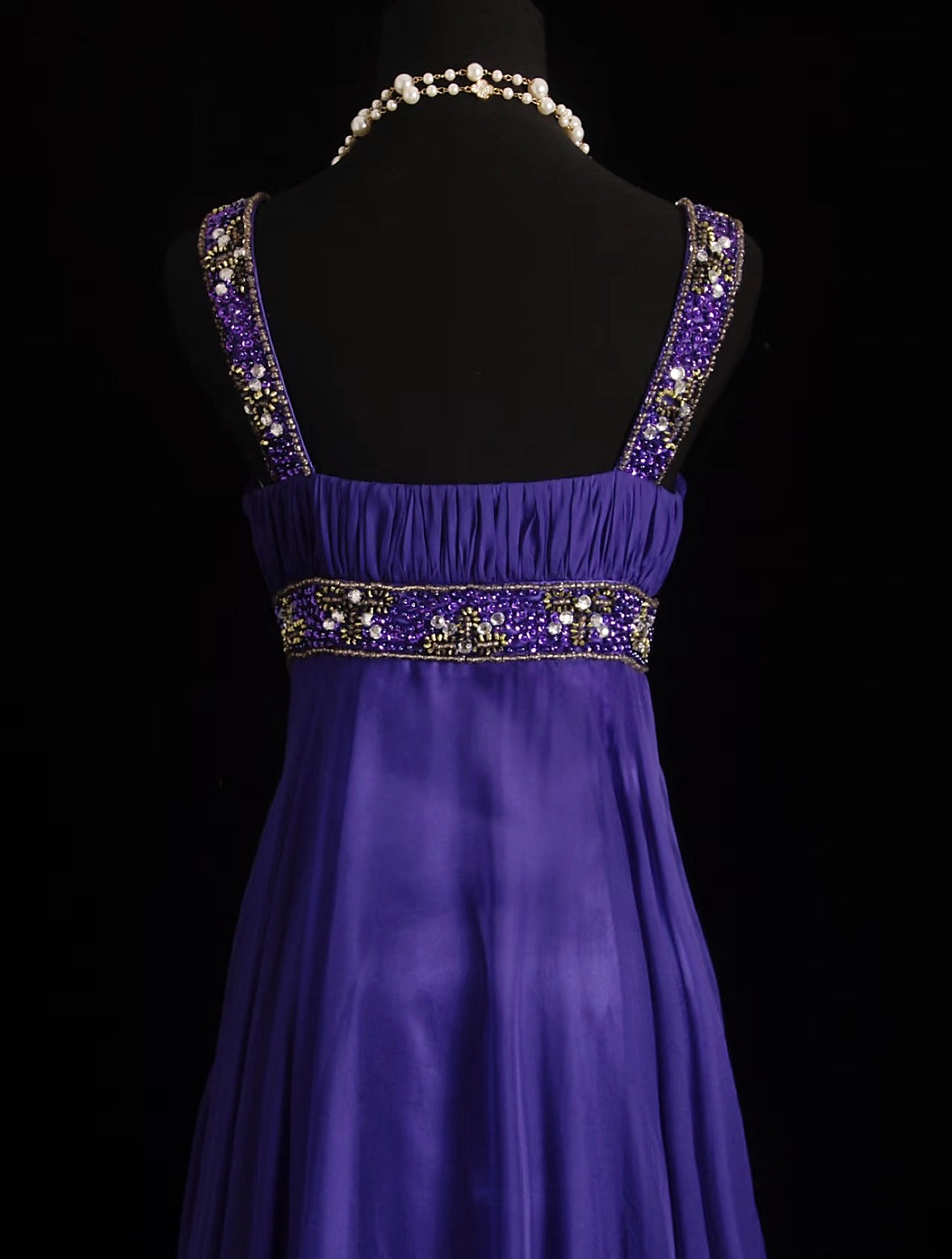 Amethyst Grace Evening Gown