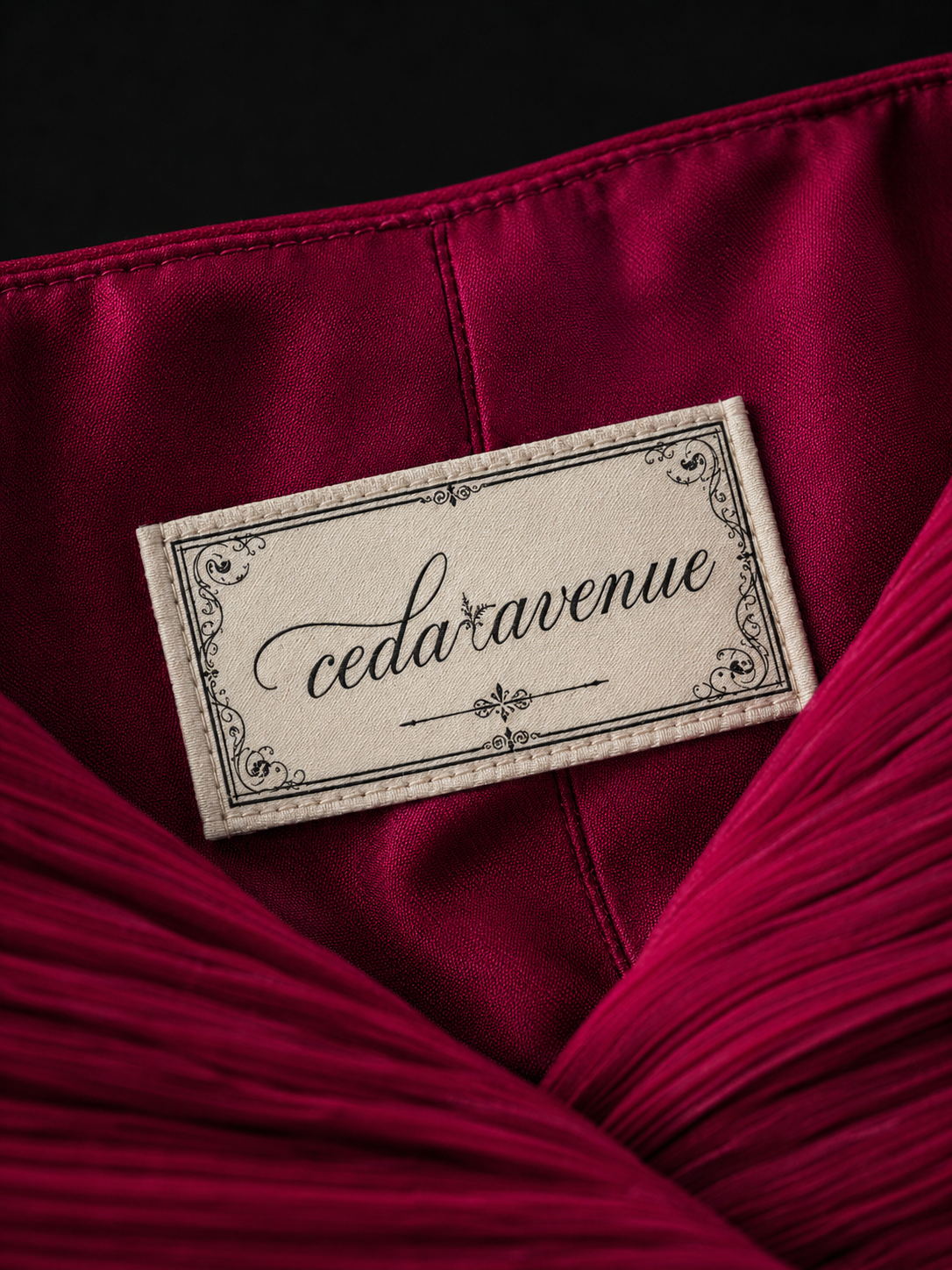 Rose of Thorns Silk Elegance Dress