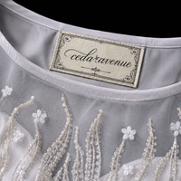 Silver Mist Pleated Ballroom Dress